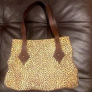 Moschino Jeans leopard handbag